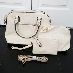 3 piece handbag set